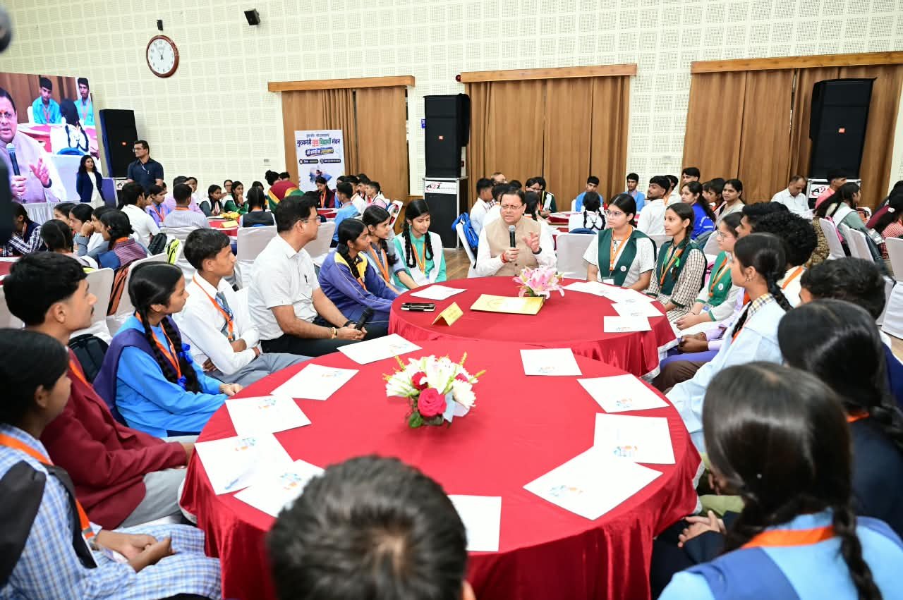युवाओं के विचार विकसित उत्तराखण्ड के निर्माण में निभाएंगे महत्वपूर्ण भूमिका – मुख्यमंत्री
