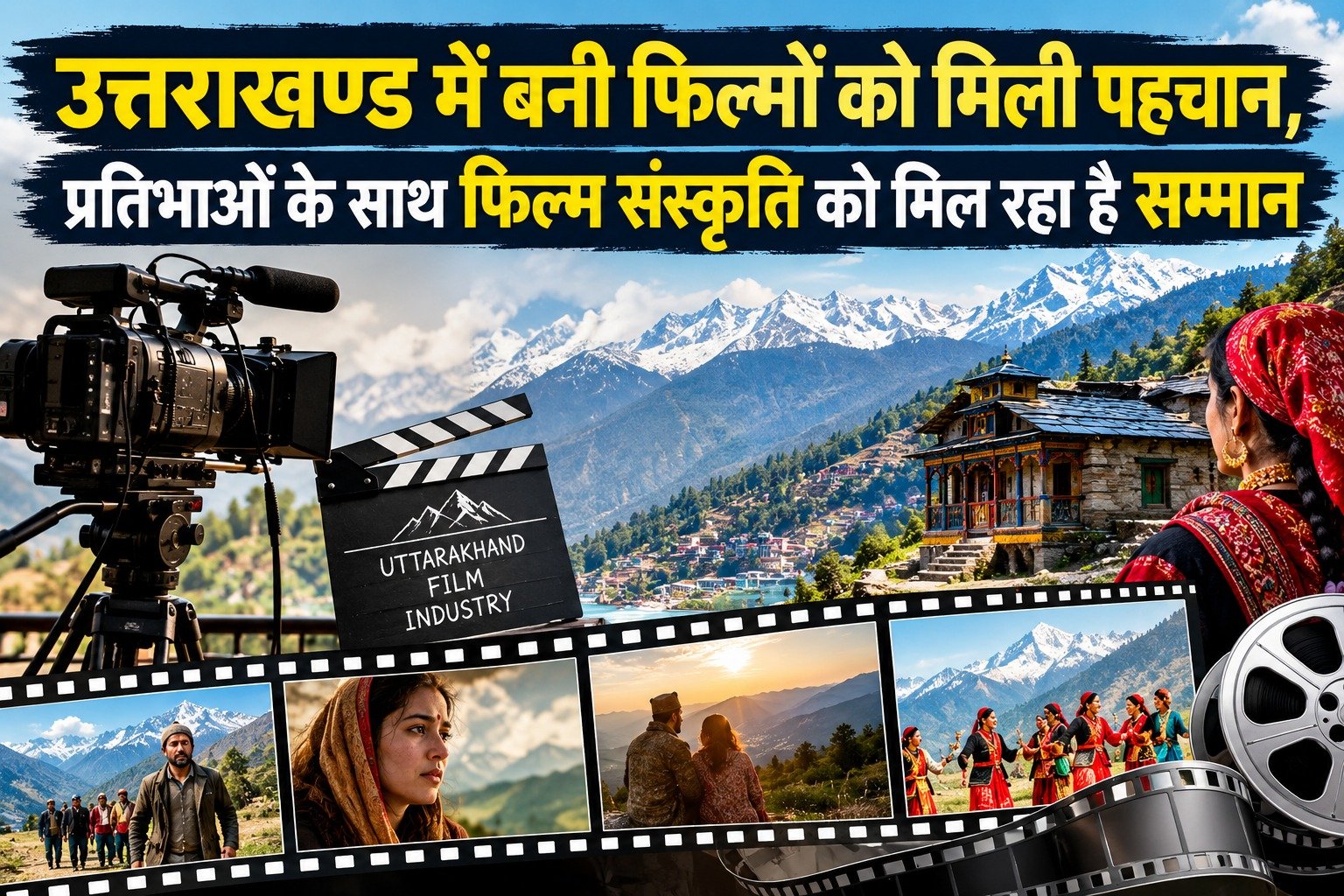 उत्तराखण्ड में बनी फिल्मों को मिली पहचान, प्रतिभाओं के साथ फिल्म संस्कृति को मिल रहा है सम्मान
