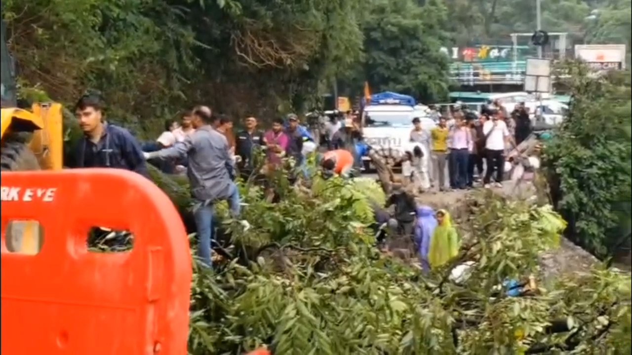 बार-बार धंस रही मसूरी रोड, भूस्खलन की जड़ तलाशेगा PWD