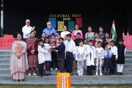 द हैरिटेज स्कूल के जूनियर अंतर सदनीय उत्सव में शिवालिक सदन का दबदबा