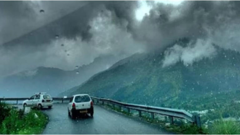 27 जून तक पहाड़ों में बारिश के आसार, मैदानी जिलों में मौसम शुष्क