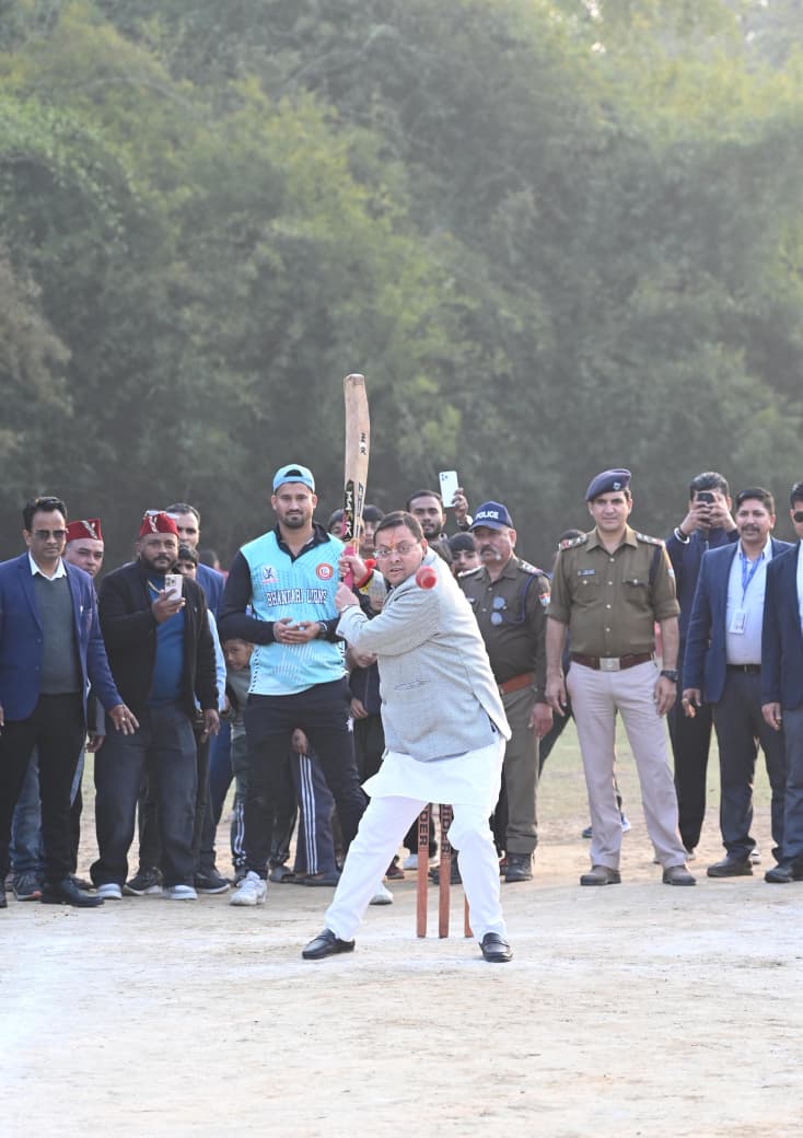 खटीमा में ग्रामीण क्रिकेट टूर्नामेंट का समापन, सीएम धामी ने खिलाड़ियों को किया सम्मानित