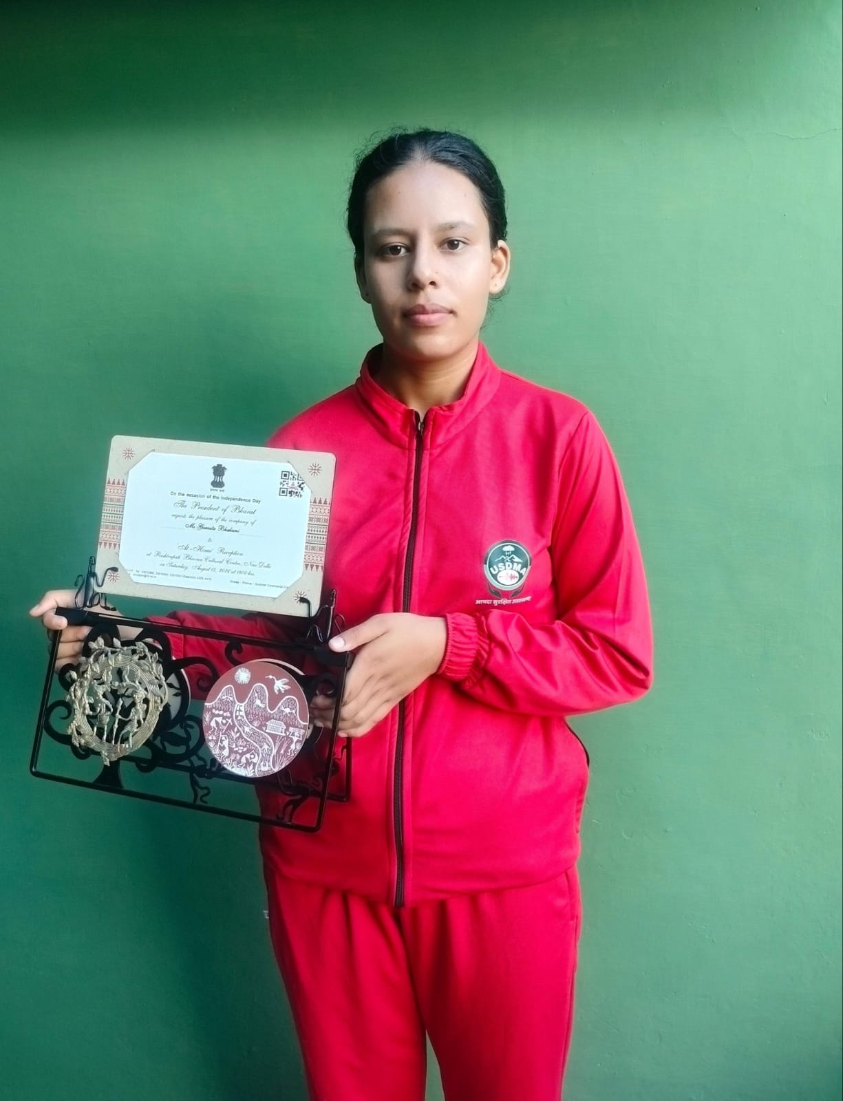 अल्मोड़ा की गर्विता भाकुनी को राष्ट्रीय सम्मान, राष्ट्रपति भवन के ‘एट होम’ रिसेप्शन में करेंगी शिरकत