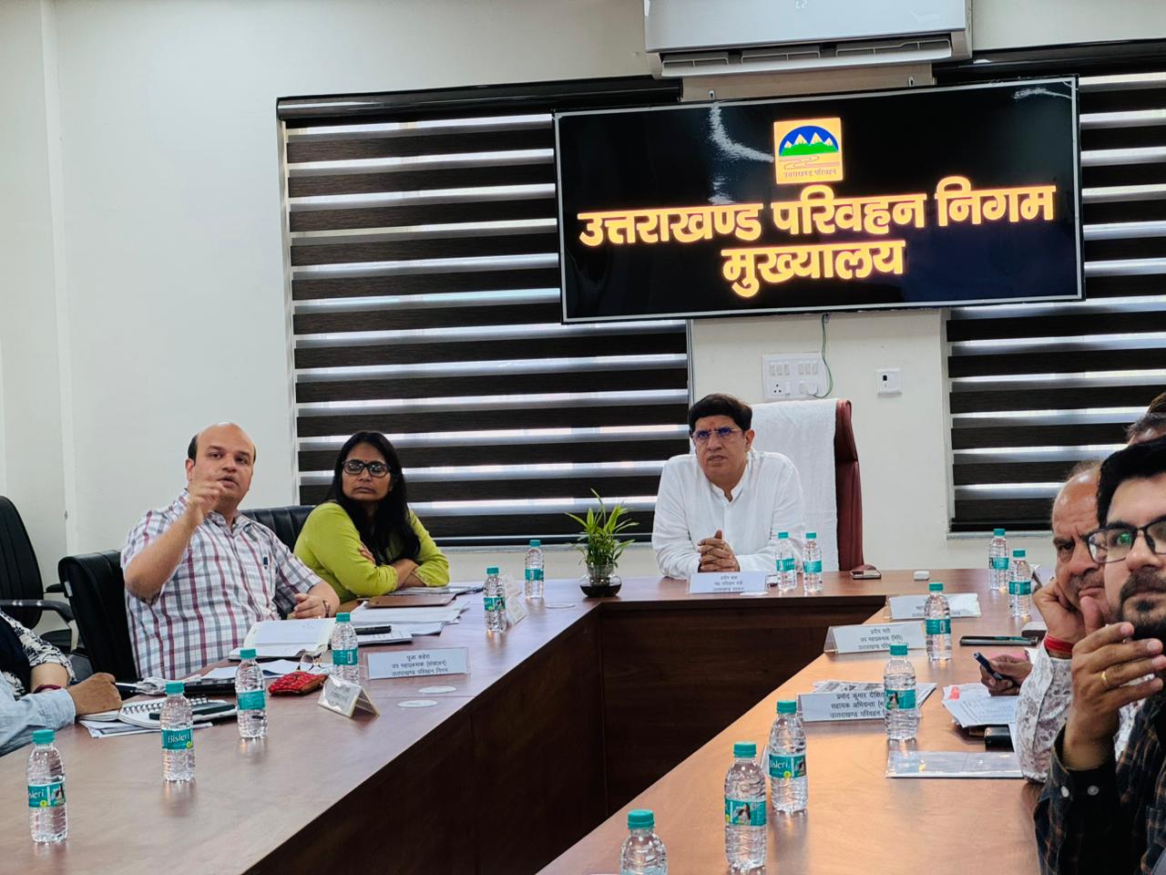 परिवहन मंत्री का एक्शन, UTC की कार्यप्रणाली का लिया जायजा