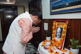 मुख्यमंत्री ने पंडित गोविंद बल्लभ पंत की जयंती पर किया उनका भावपूर्ण स्मरण