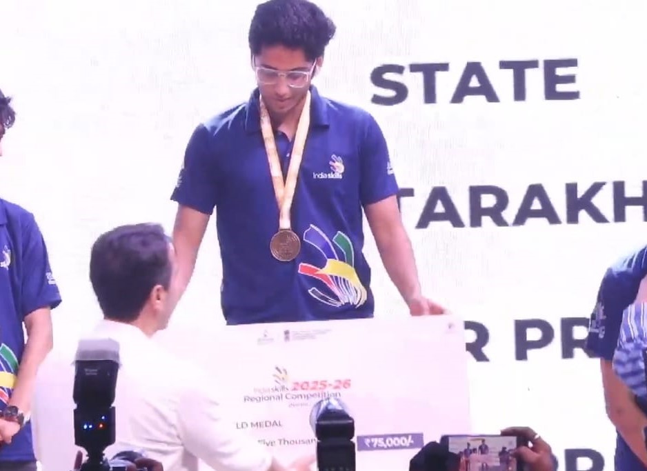 स्किल इंडिया 2025–26: नॉर्थ रीजनल प्रतियोगिता में उत्तराखंड का शानदार प्रदर्शन, अक्षज पटानी ने जीता गोल्ड मेडल